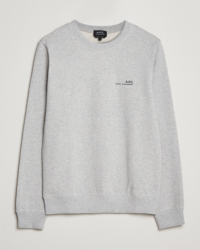 Herr | Grå Sweatshirts | A.P.C. | Item Sweatshirt Heather Grey