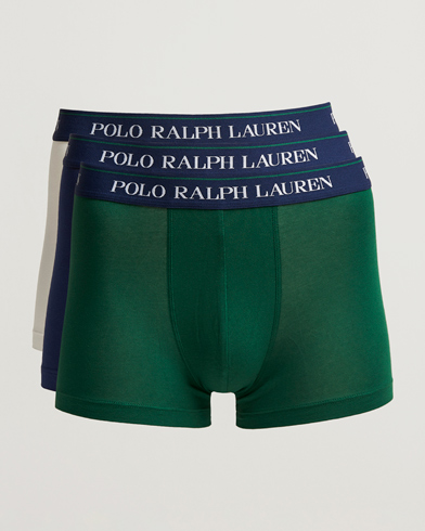 Herr | Briefs | Polo Ralph Lauren | 3-Pack Trunk Green/White/Navy