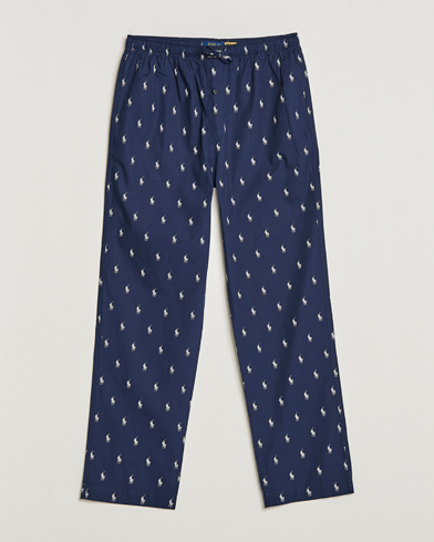Herr | Pyjamas & Morgonrockar | Polo Ralph Lauren | Cotton Printed Pony Pyjama Pants Navy