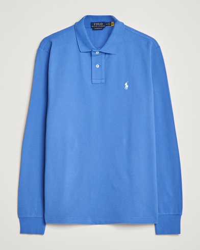 Herr |  | Polo Ralph Lauren | Custom Slim Fit Long Sleeve Polo Maidstone Blue