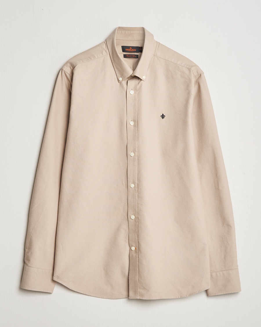 Herr | | Morris | Douglas Oxford Shirt Khaki