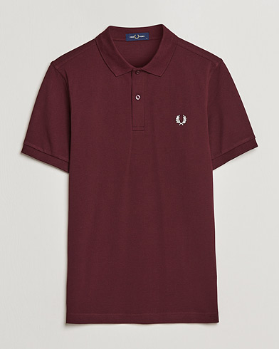 Herr |  | Fred Perry | Plain Polo Pique Oxblood