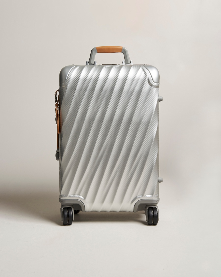 Herr | TUMI | TUMI | International Carry-on Aluminum Trolley Texture Silver