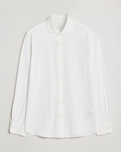 Herr | Italian Department | Altea | Jersey Stretch Shirt White