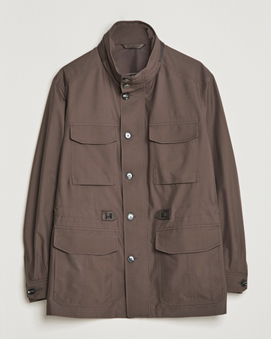 Herr | Field jackets | Brioni | Performa Silk Field Jacket Olive