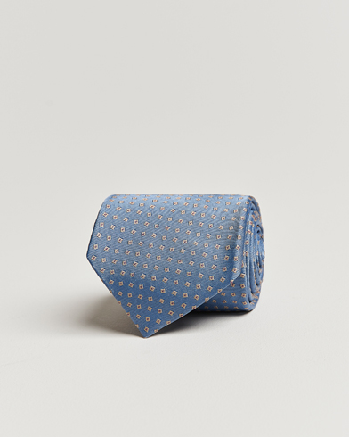 Herr | Udda kavaj | Brioni | Printed Silk Tie Light Blue