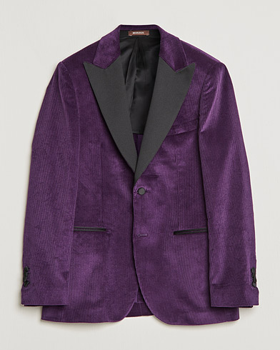 Herr | Smokingkavajer | Morris Heritage | Carl Corduroy Dinner Jacket Purple