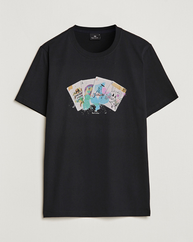 Herr |  | PS Paul Smith | Card Regular Organic Cotton T-shirt Black