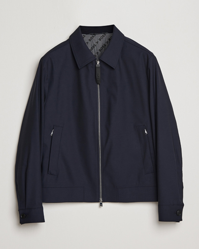 Herr | Dressade jackor | BOSS BLACK | Hanry Wing Jacket Dark Blue