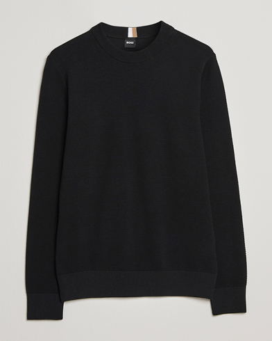 Herr |  | BOSS BLACK | Ecaio Knitted Sweater Black