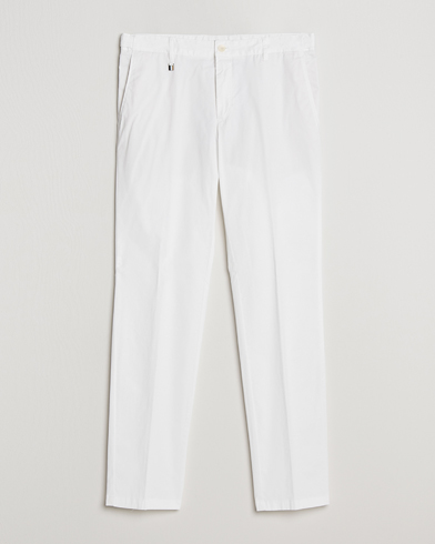 Herr | Uddabyxor | BOSS BLACK | Genius Cotton Trousers White