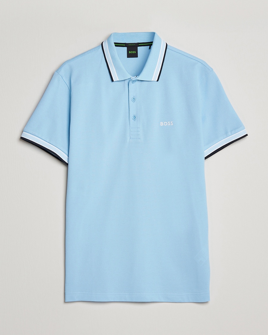 Herr | | BOSS Athleisure | Paddy Piké Pastel Blue