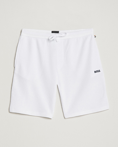 Herr |  | BOSS | Waffle Logo Shorts Open White