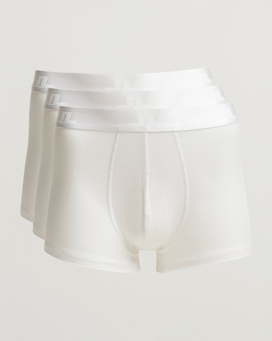 Herr | Kalsonger | J.Lindeberg | 3-pack Bridge Lyocell Boxer White