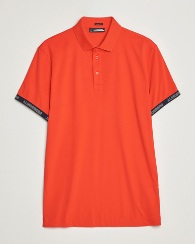 Herr | Golf | J.Lindeberg | Guy Regular Fit Polo Fiery Red
