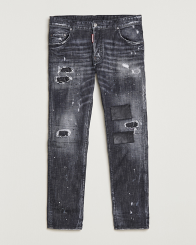 Herr | Kläder | Dsquared2 | Skater Jeans Medium Black Wash