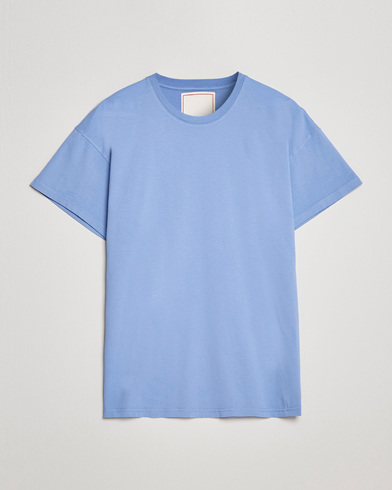 Herr |  | Jeanerica | Marcel Crew Neck T-Shirt Sky Blue
