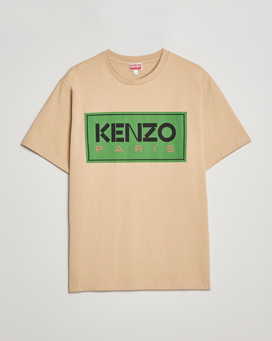 Herr | Kortärmade t-shirts | KENZO | Paris Classic T-Shirt Beige