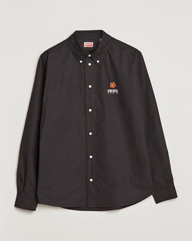 Herr | KENZO | KENZO | Boke Flower Crest Casual Shirt Black