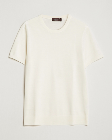 Herr | Morris Heritage | Morris Heritage | Alberto Knitted T-Shirt White