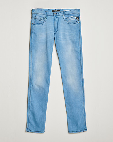 Herr | Replay | Replay | Anbass Powerstretch Jeans Light Blue