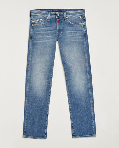 Herr | Jeans | Replay | Waitom Stretch Jeans Medium Blue