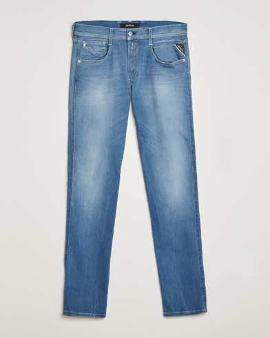 Herr | Jeans | Replay | Anbass Hyperflex Recyceled 360 Jeans Medium Blue