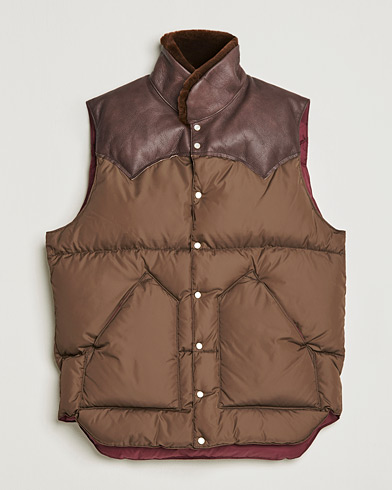 Herr | Japanese Department | Rocky Mountain Featherbed | Christy Vest Mocha Brown