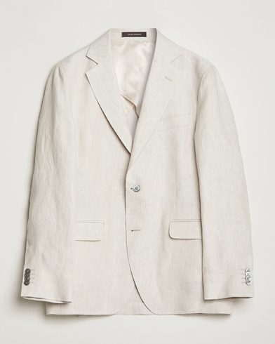 Herr |  | Oscar Jacobson | Ferry Soft Linen Blazer Off White