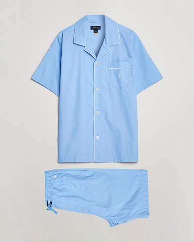 Herr |  | Polo Ralph Lauren | Cotton Short Pyajama Set Solid Austin Blue