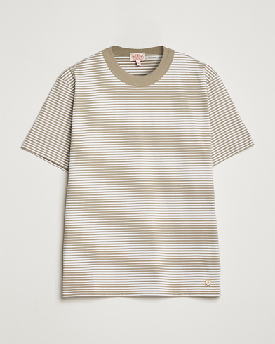 Herr | Armor-lux | Armor-lux | Héritage Stripe T-Shirt Blanc/Argile