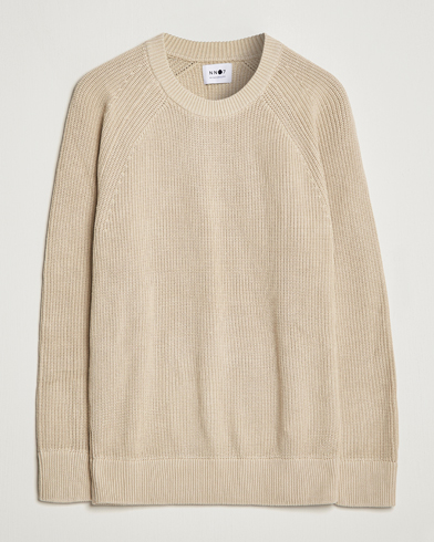 Herr | NN07 | NN07 | Jacobo Cotton Knitted Sweater Off White