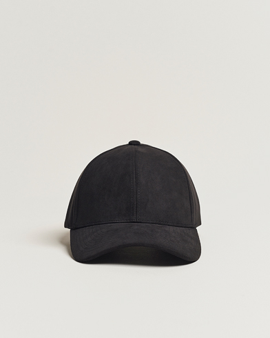 Herr | Kepsar | Varsity Headwear | Alcantara Baseball Cap  Notte Black