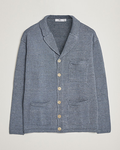 Herr | Inis Meáin | Inis Meáin | Washed Linen Pub Jacket Stone