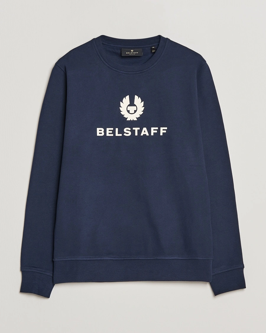 Herr | Belstaff | Belstaff | Signature Crewneck Dark Ink