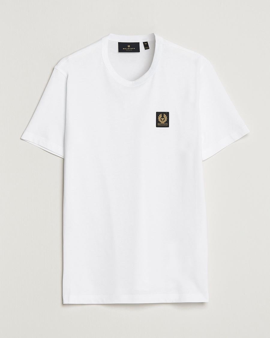 Belstaff Cotton Logo T-Shirt White – Vit