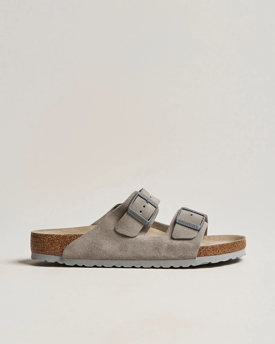 Herr | | BIRKENSTOCK | Arizona Soft Footbed Stone Coin Suede