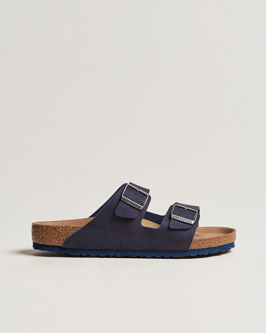 BIRKENSTOCK Arizona Classic Vegan Indigo Blue – Blå