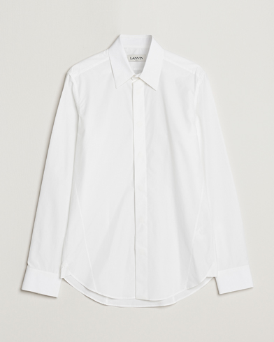 Herr |  | Lanvin | Slim Fit Poplin Shirt White