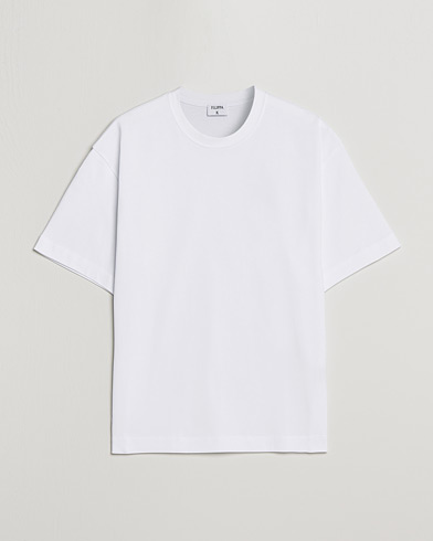 Herr | Vita t-shirts | Filippa K | Heavy Cotton Crew Neck T-Shirt White