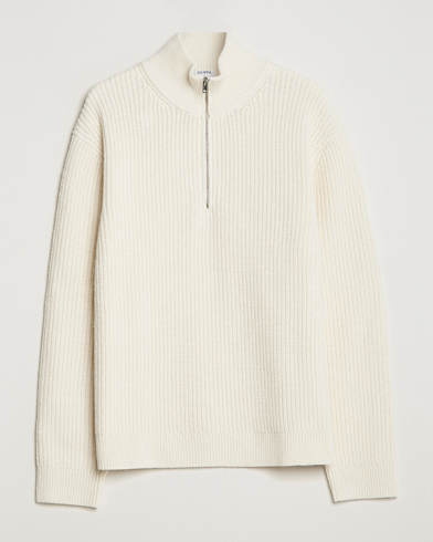 Herr |  | Filippa K | Half Zip Sweater Off White