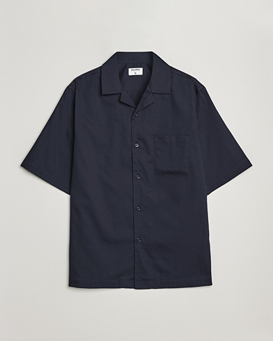 Herr | Filippa K | Filippa K | Lounge Short Sleeve Shirt Night Blue