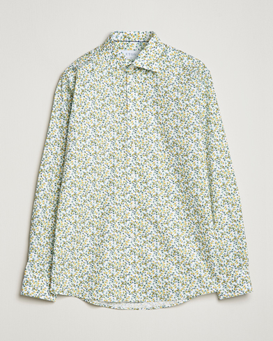 Herr | Eton | Eton | Signature Twill Slim Fit Shirt Lemon Print