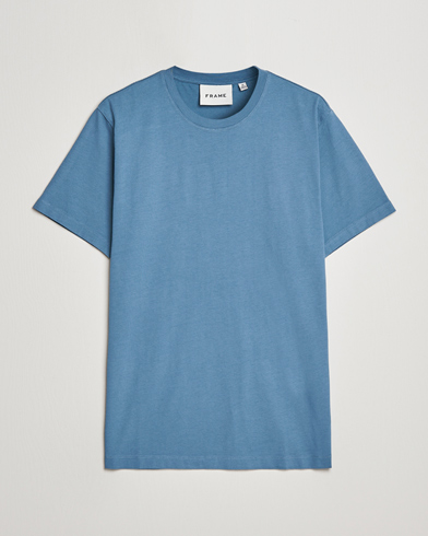 Herr | Nya varumärken | FRAME | Logo T-Shirt Grey Blue