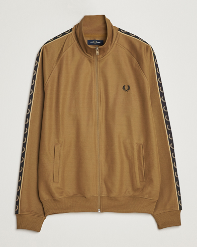 Herr | Fred Perry | Fred Perry | Taped Track Jacket Shaded Stone