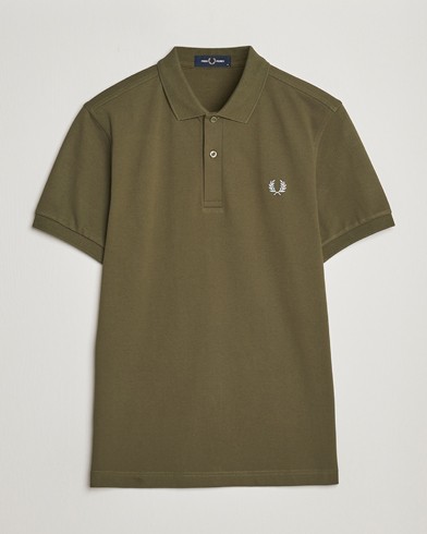 Herr | Fred Perry | Fred Perry | Plain Polo Shirt Uniform Green