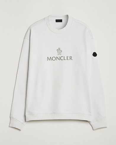 Herr | Sweatshirts | Moncler | Lettering Logo Sweatshirt White
