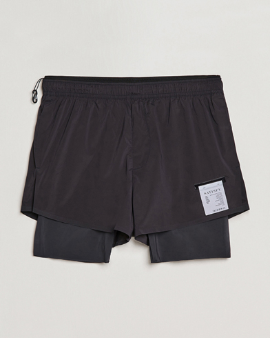 Herr | Shorts | Satisfy | TechSilk 8 Inch Shorts Black