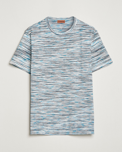 Herr | T-Shirts | Missoni | Fiammato T-Shirt Light Blue