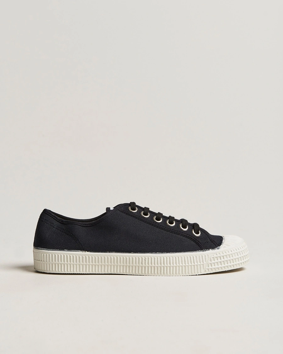 Herr | Svarta sneakers | Novesta | Star Master Organic Cotton Sneaker Black